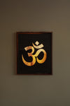 Om Spiritual Symbol Art Frame