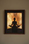 Meditation Yoga Spiritual Art Frame